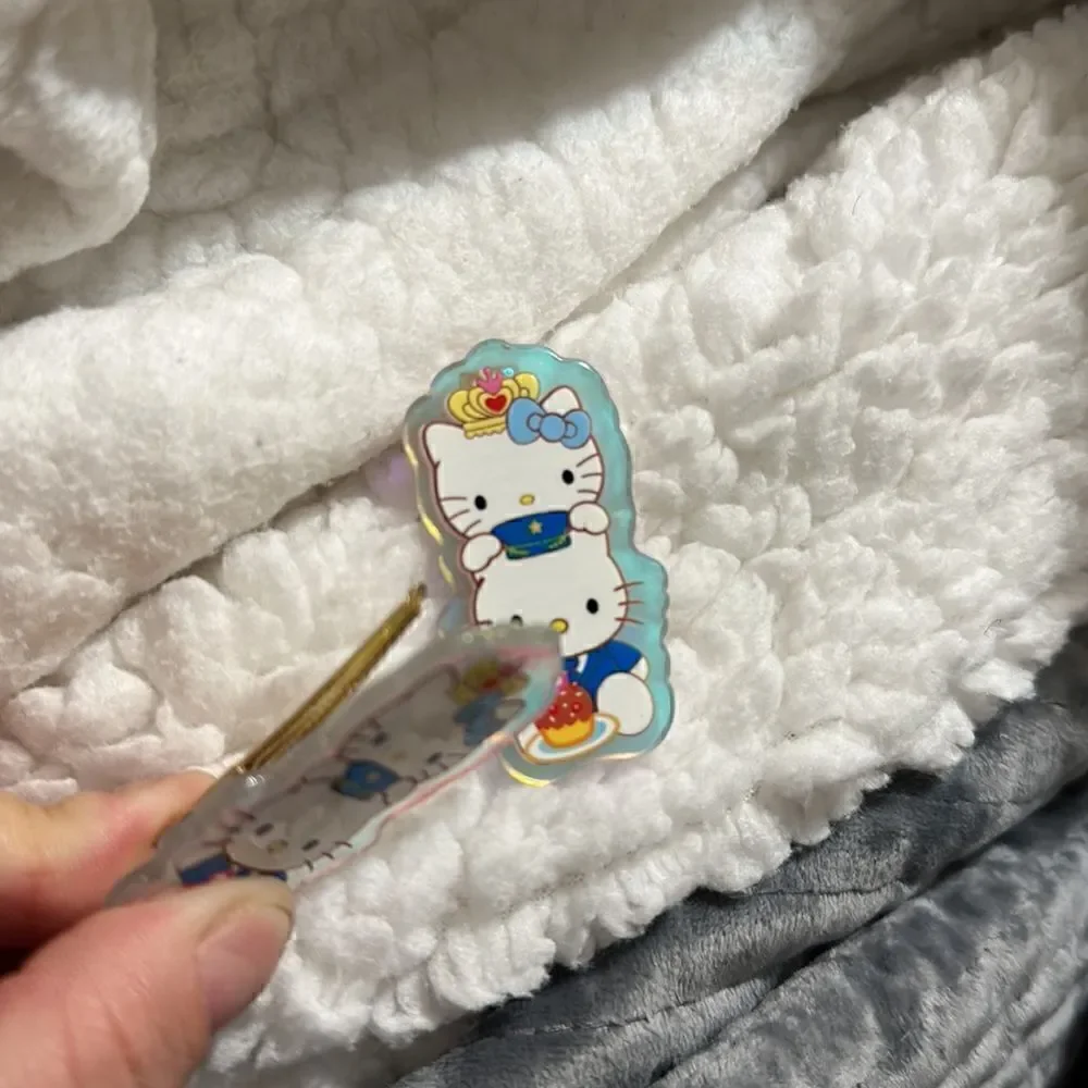 Hello Kitty Amazing Hair Clip 2 Pcs  Aurora borealis